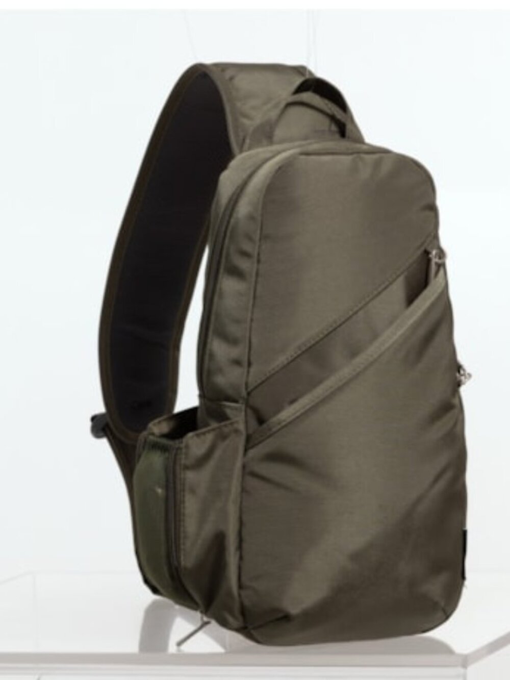 Travelon Men's Women's Anti-Theft Sling Bag Green Travel NWT Lockable Zippers